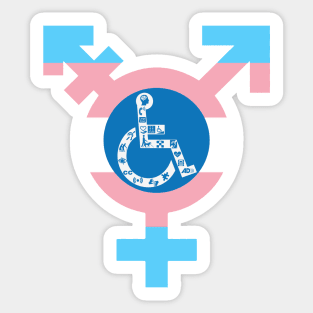Transgender & Disability Sticker